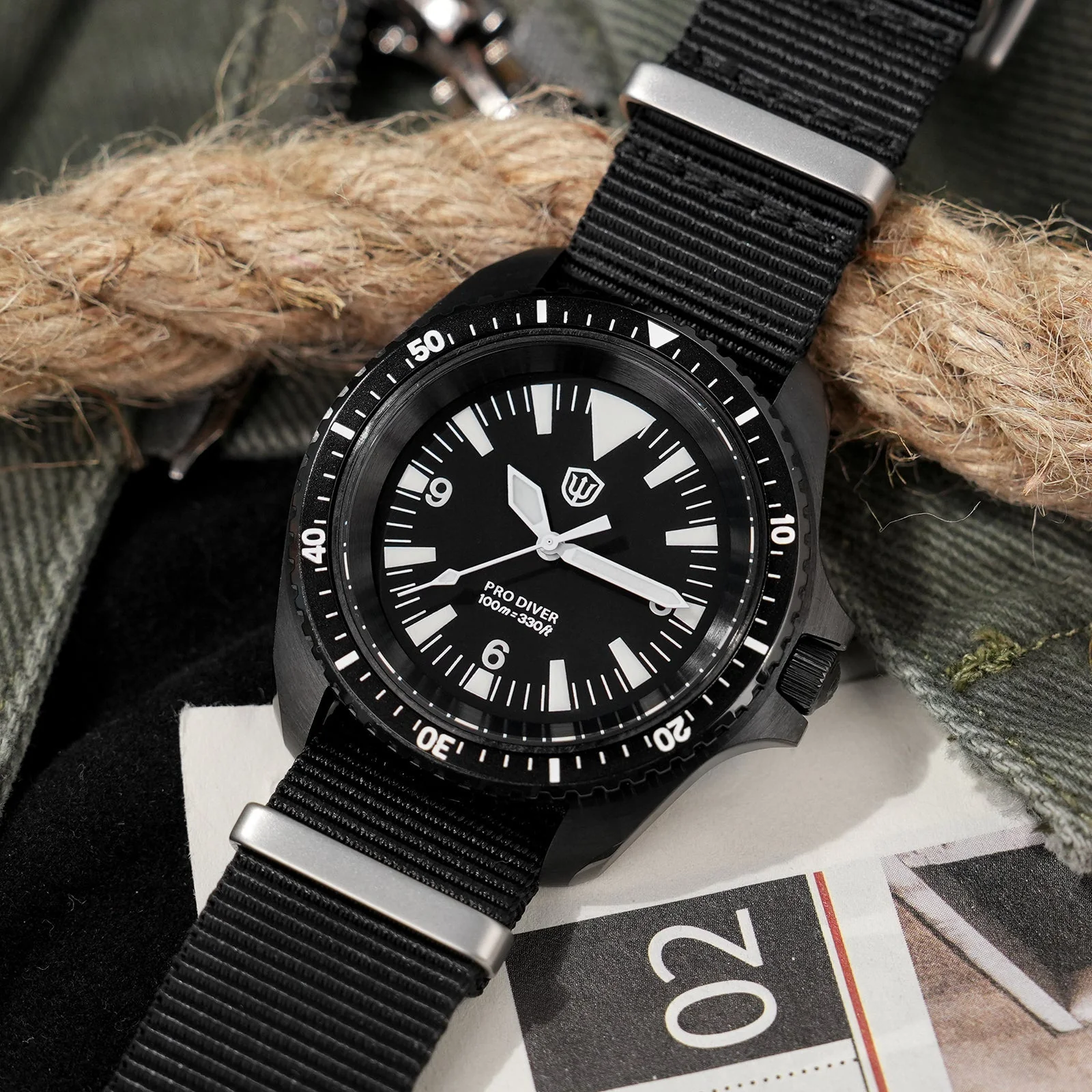 Watchdives WD1980 VH31 Military Diver Watch V3 - Image 14