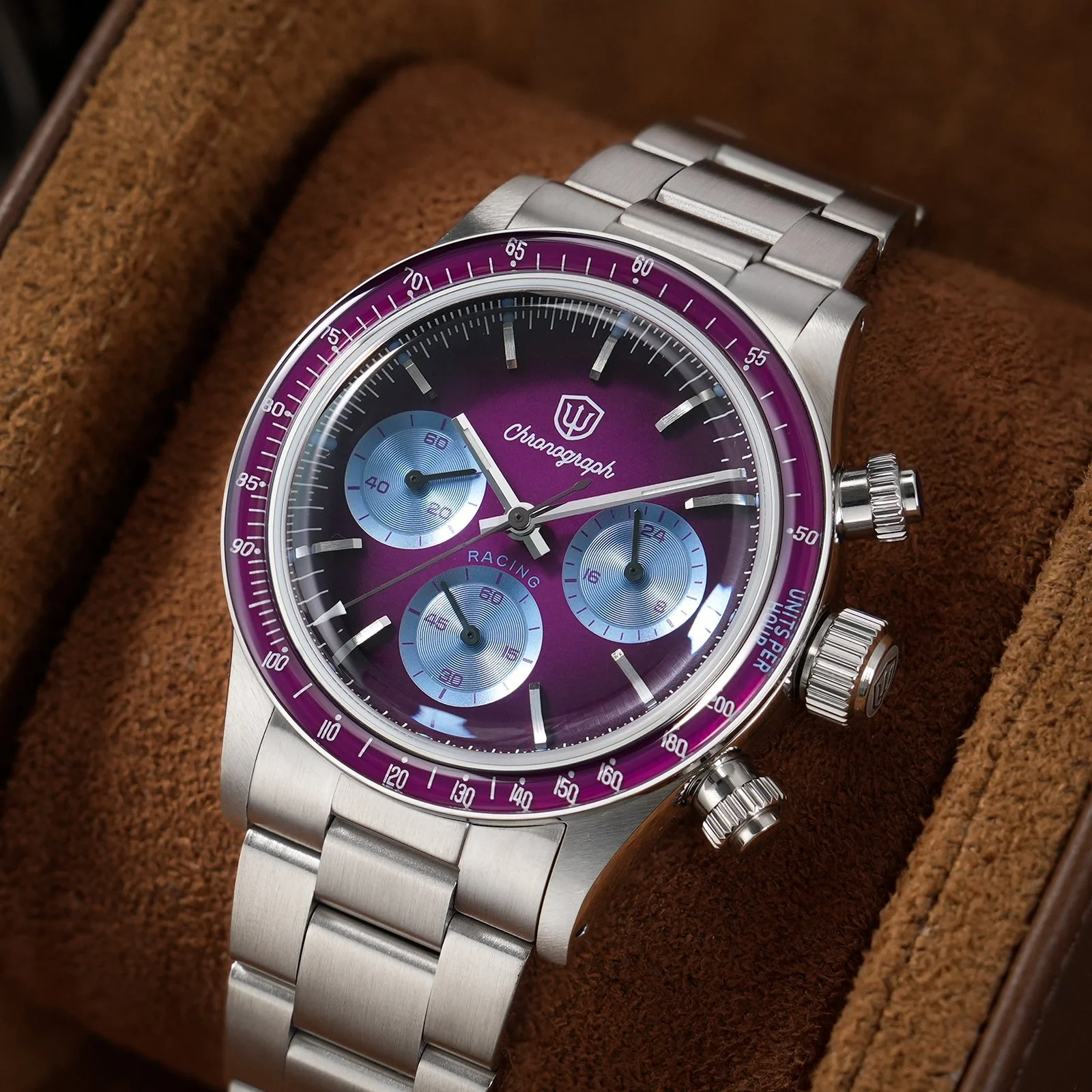 Watchdives WD6263 Vintage Racing Chronograph Watch - Image 12